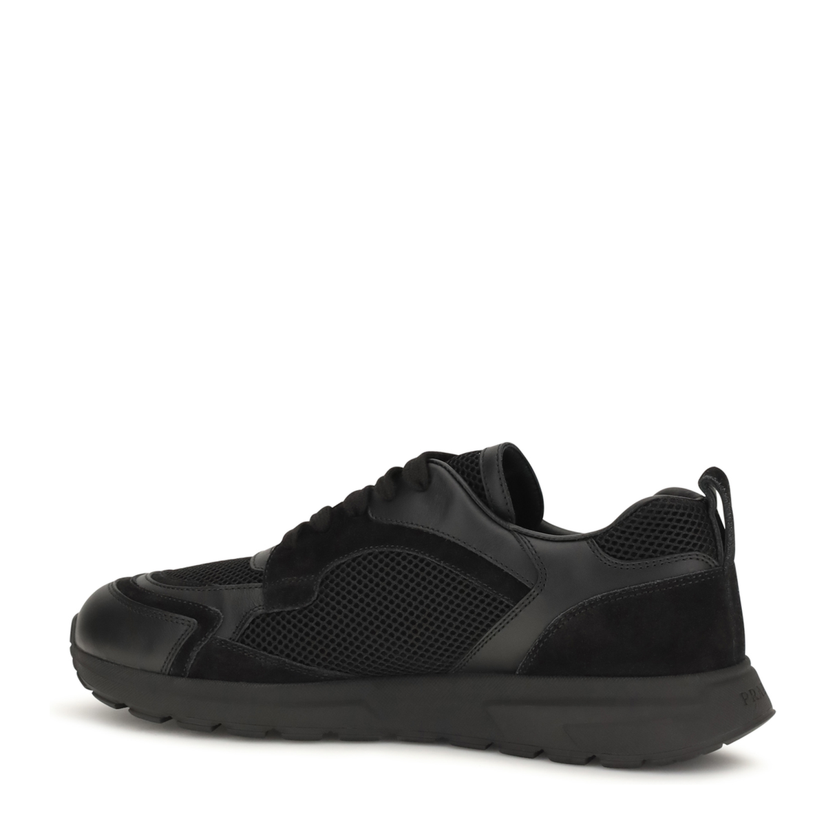 MAYFEYR - Prada - Prax Leather And Fabric Sneakers - 2EE489FG0003ZQDF0002