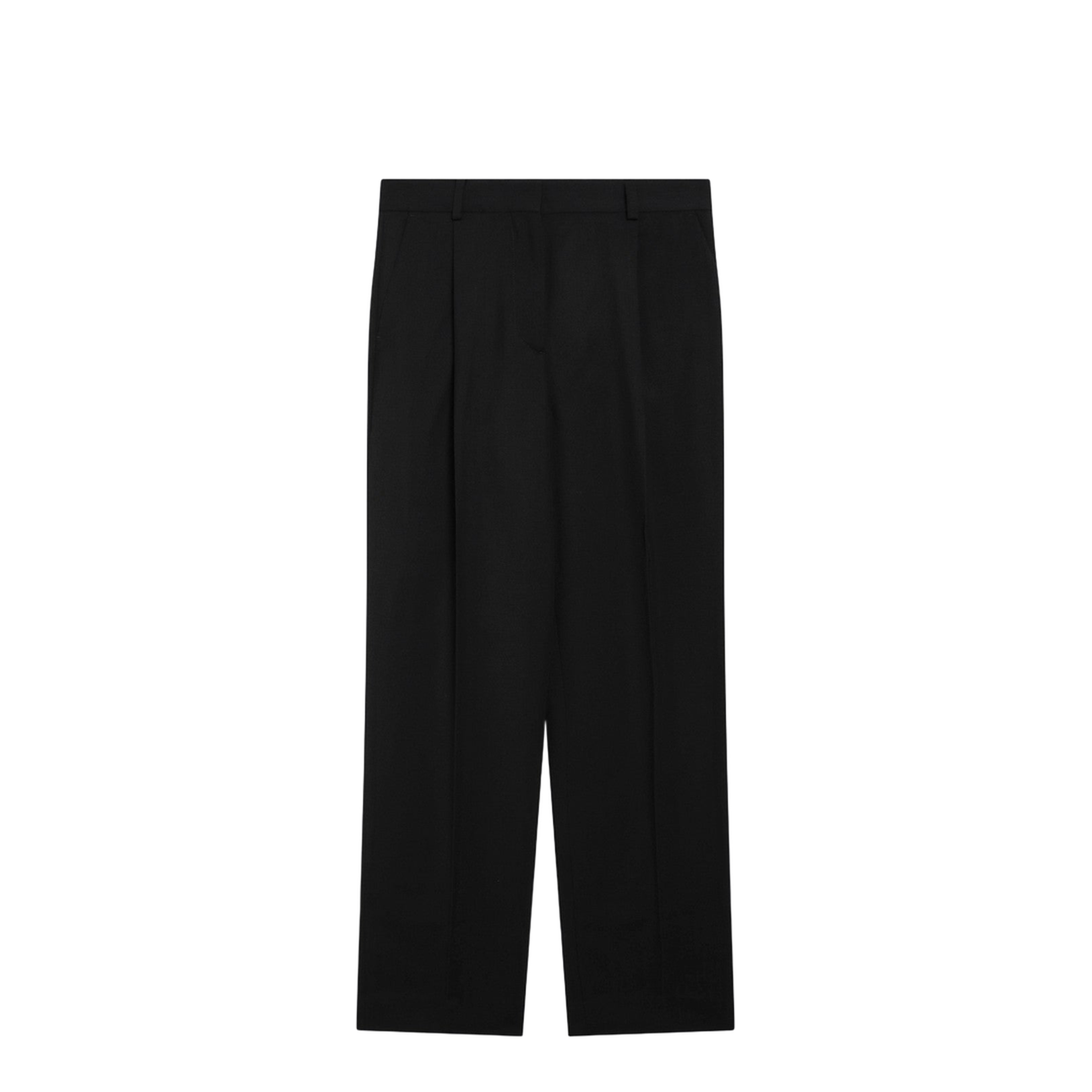 MAYFEYR - Toteme - Black Wool-Blend Trousers - 261-WRB0340FB0551001