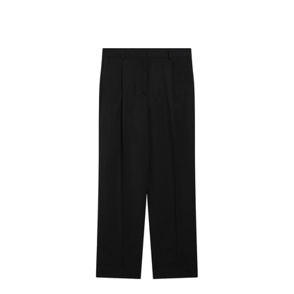 MAYFEYR - Toteme - Black Wool-Blend Trousers - 261-WRB0340FB0551001