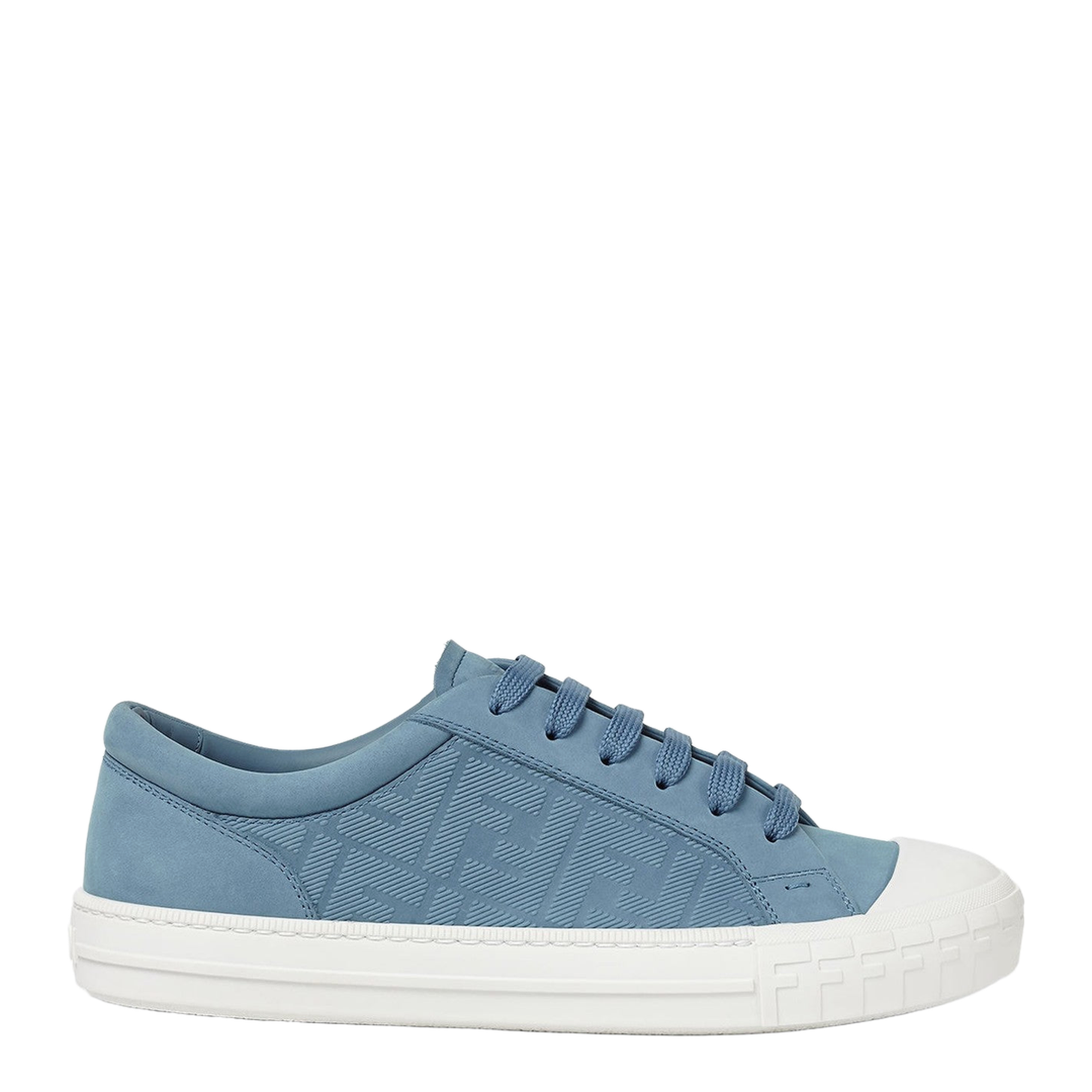 Domino Sneaker in Light Blue Nabuck