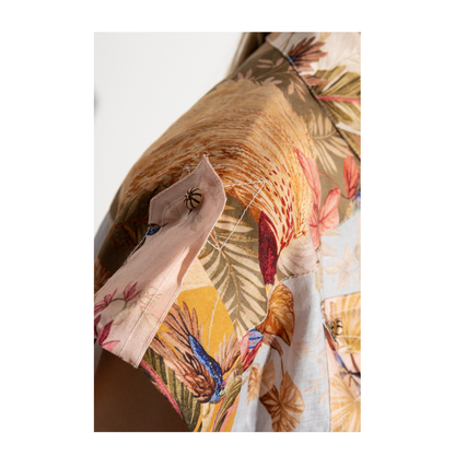 Jumpsuit with Colorful Print