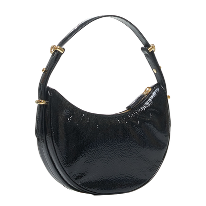 Arque' Glossy Leather Bag
