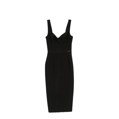 MAYFEYR - Elisabetta Franchi - Dresses Black - AB98566E2110