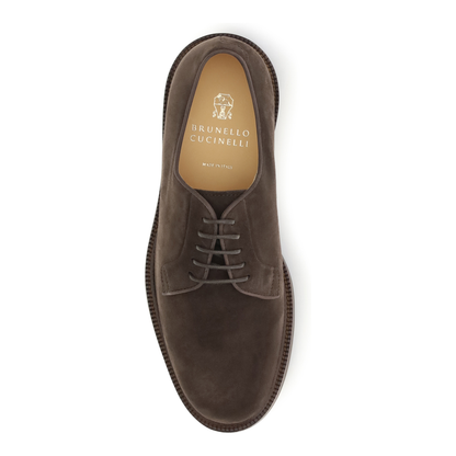 MAYFEYR - Brunello Cucinelli - Suede Lace Up Shoes - MZUSOLX810C9832