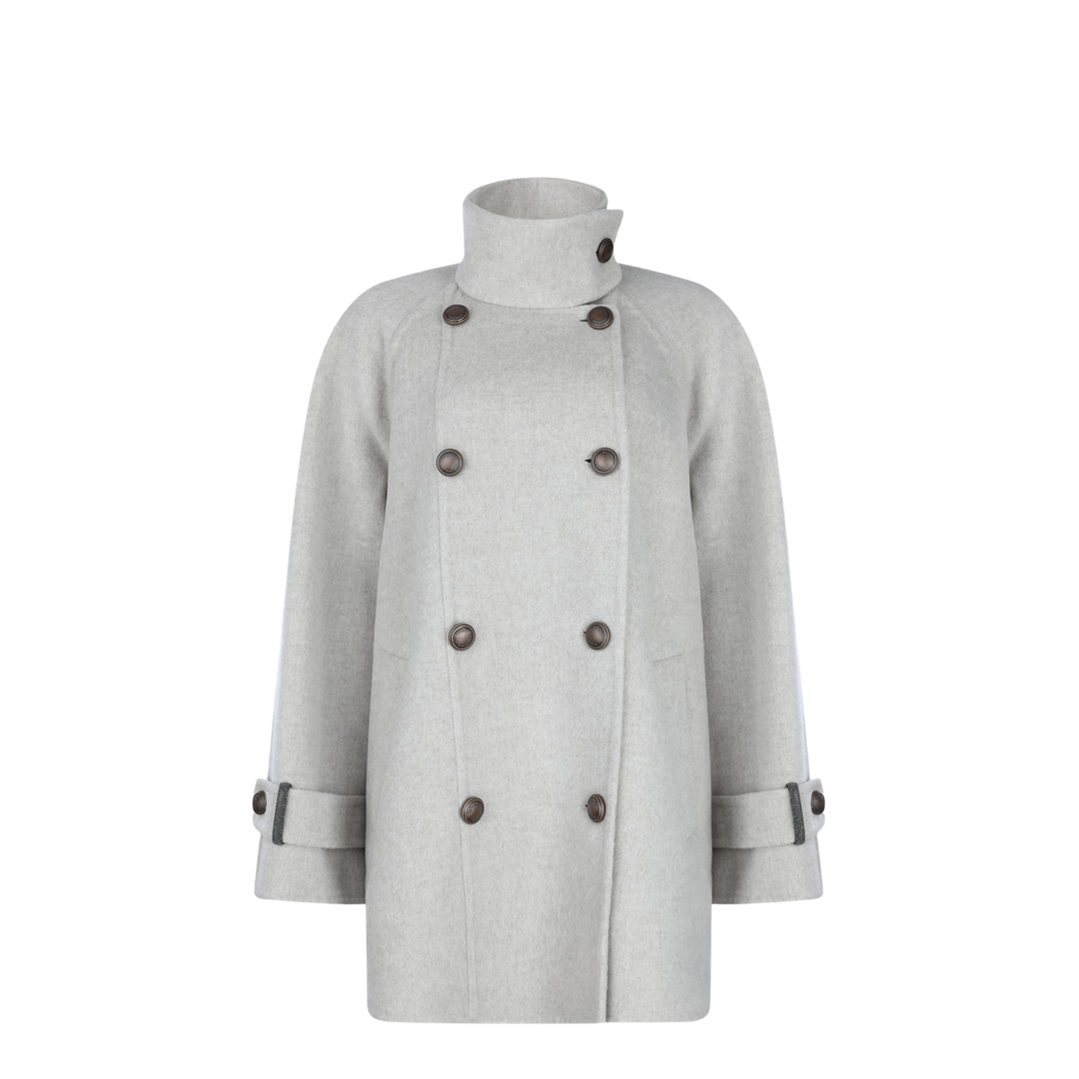 Wool & Cashmere Coat Beige