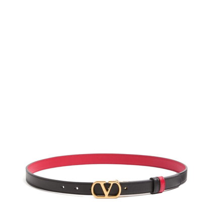 MAYFEYR - Valentino - Vlogo Signature Leather Belt - WT0SU8IYR0SM
