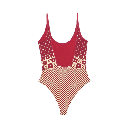 Swimsuit Technical Fabric Red