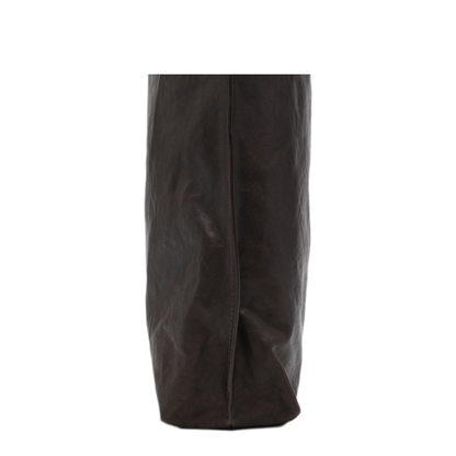 MAYFEYR - LIHANN GEORGE - Brown Leather Tote Bag - JANI8001222