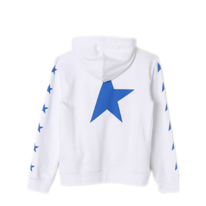 MAYFEYR - Golden Goose - Star Hoodie Sweatshirt Big Multistar Printed - GYP01270P00090411796
