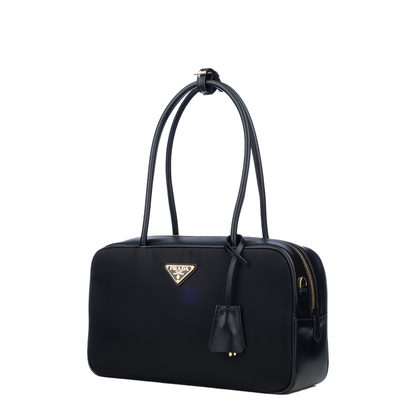 Black Nylon Handbag