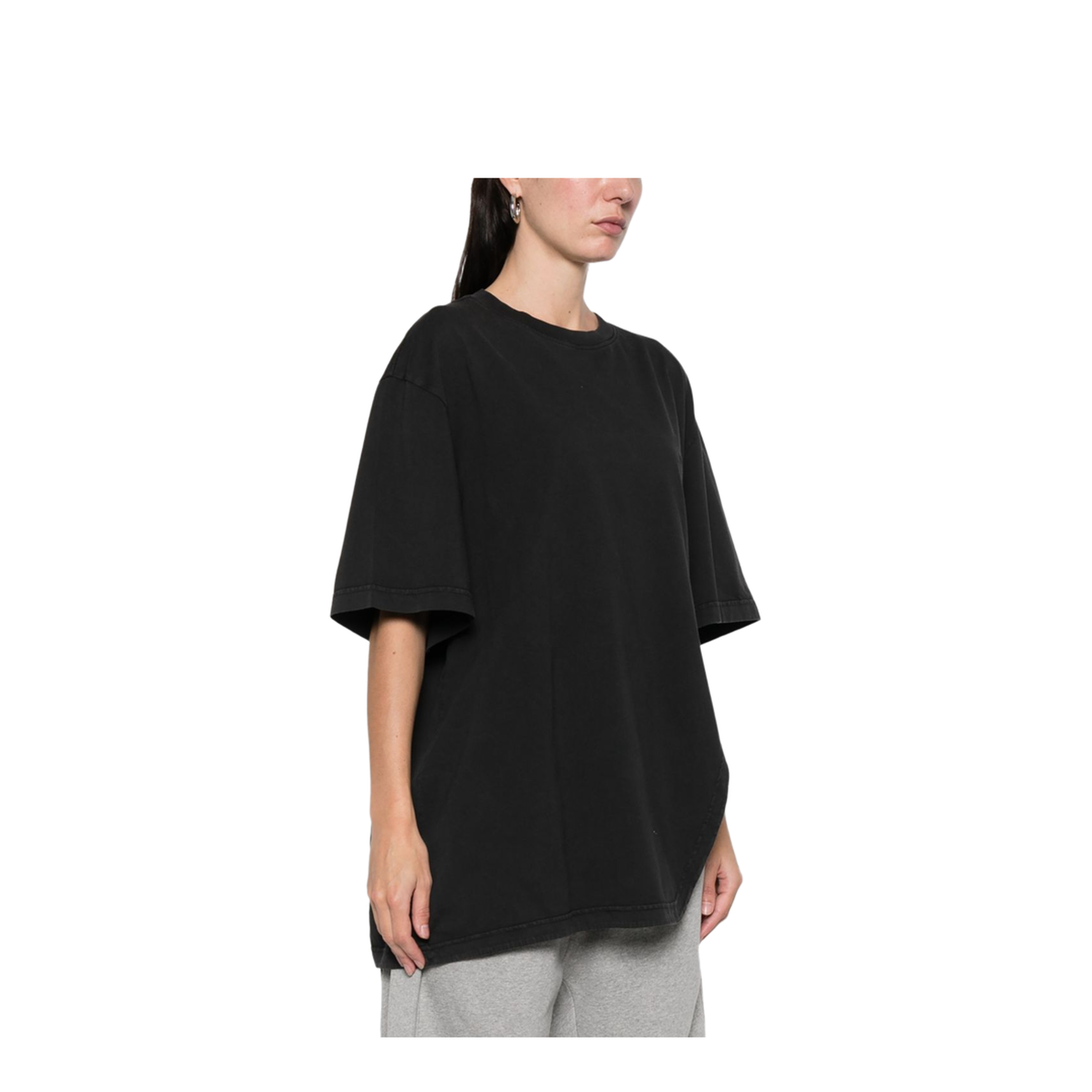 Asymmetric Cotton T-Shirt