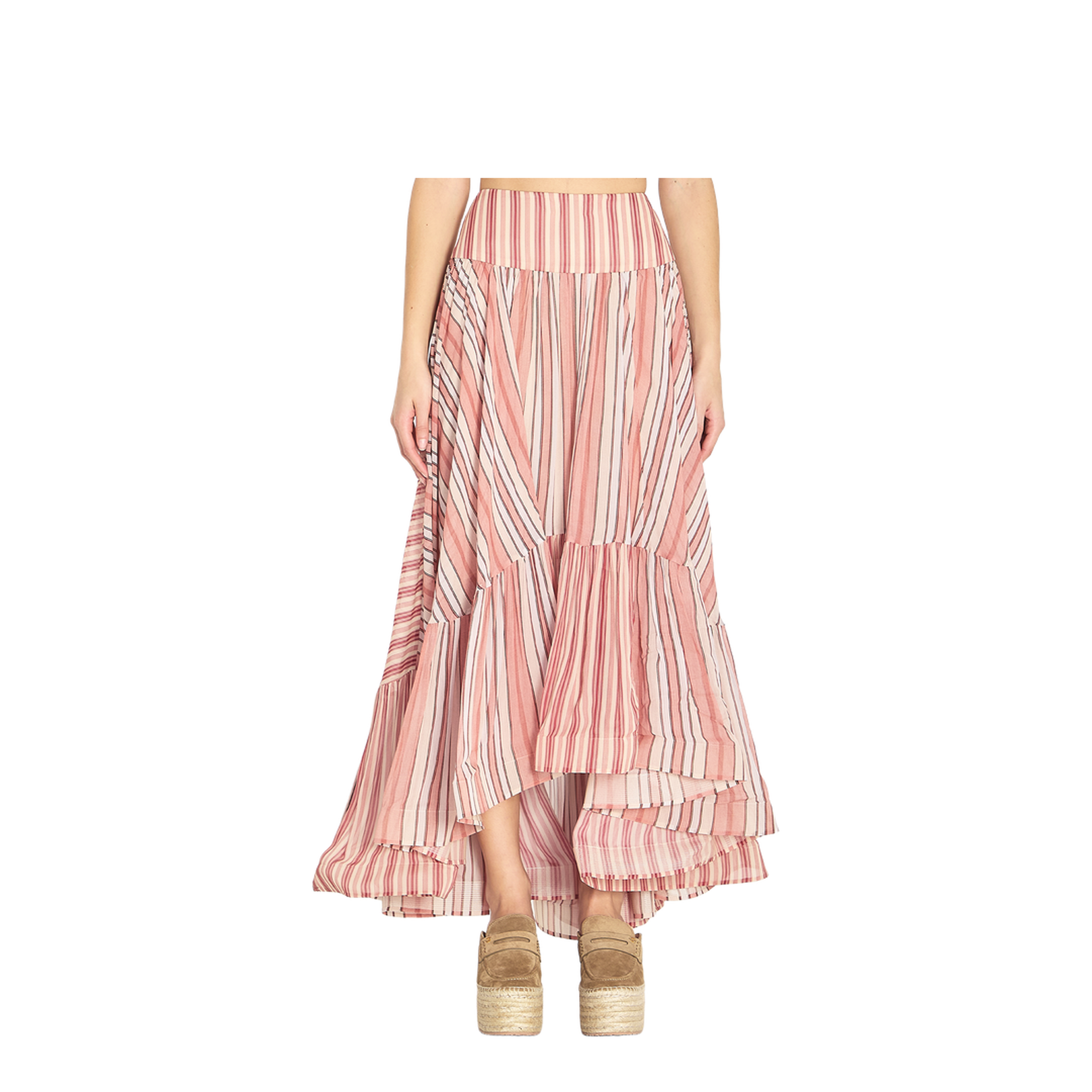 Bohémien Rebellion Midi Skirt