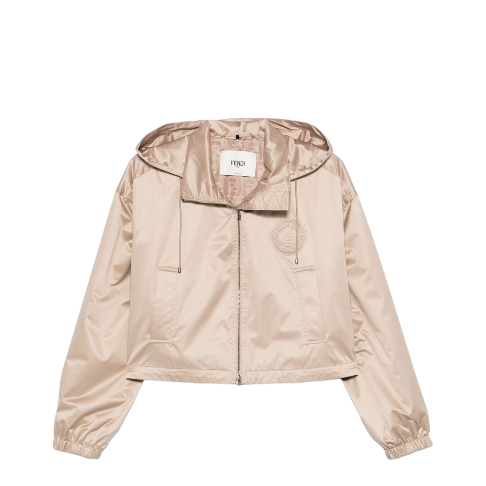 Cropped Windbreaker Jacket