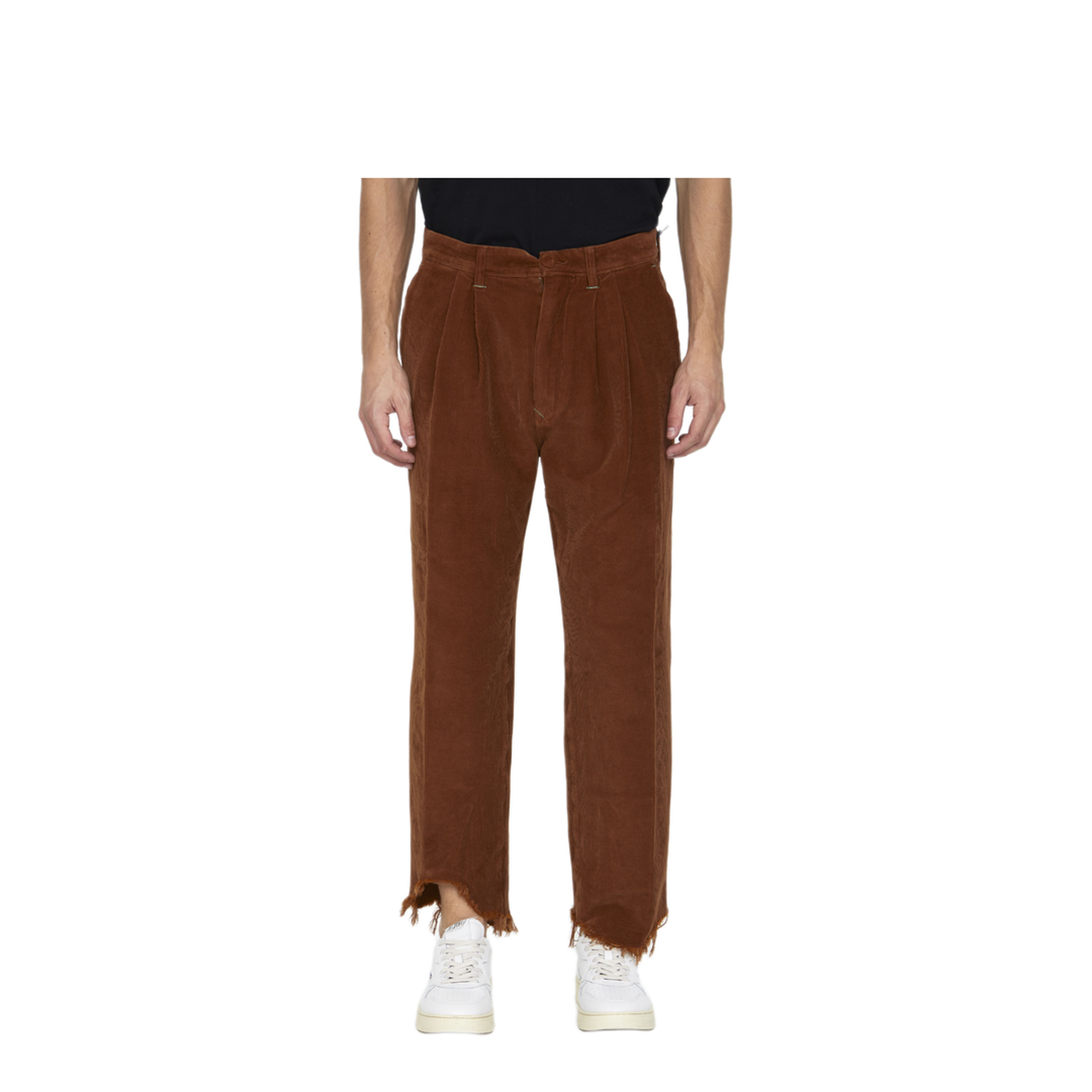MAYFEYR - Incotex Red X Facetasm - Cognac Velvet Trousers - FTP001FX003641
