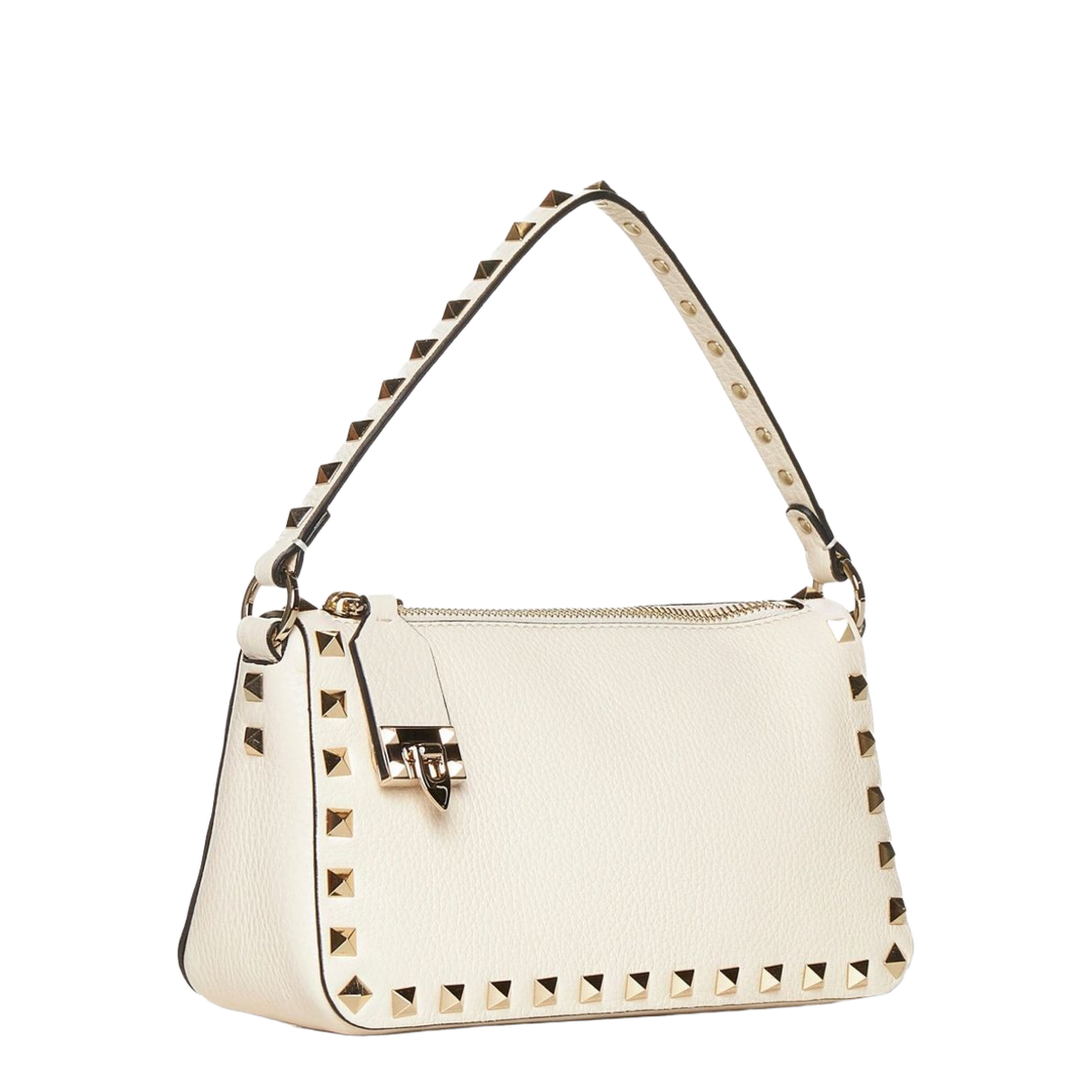 Rockstud Small Leather Shoulder Bag