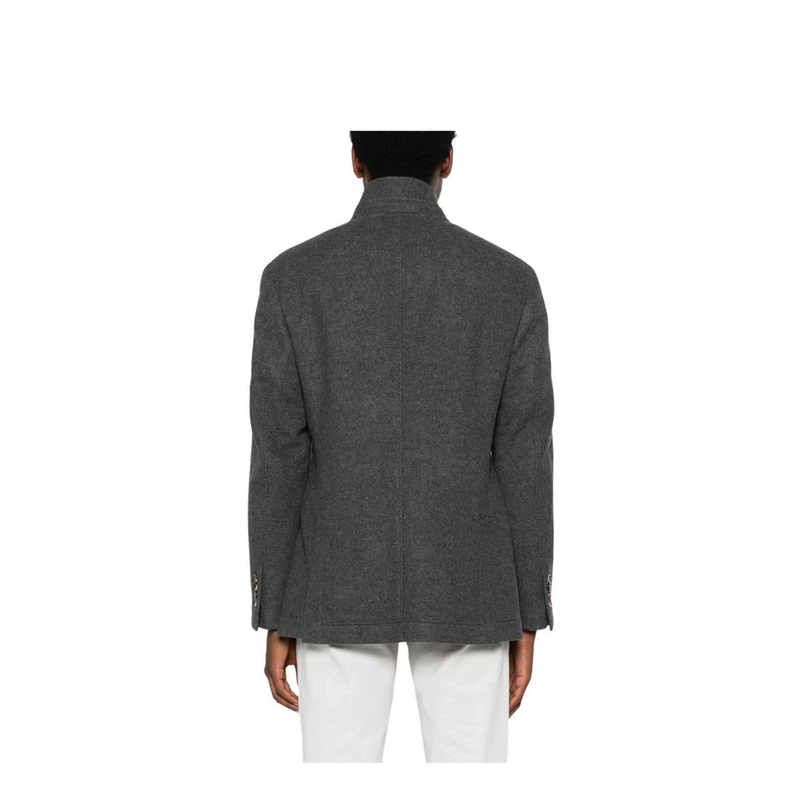 Cashmere Single-Breasted Jacket