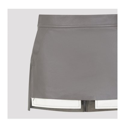MAYFEYR - Rick Owens - Fog Cutoff Mini Skirt - RP01F6371LBY