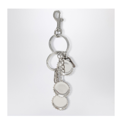 MAYFEYR - Balenciaga - Logo Bottle Cap Keyring Charm - 8562862ACCG8486