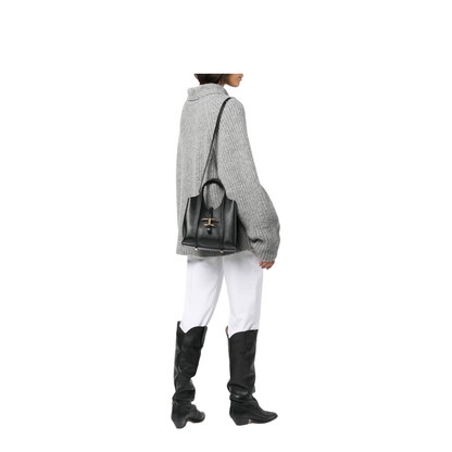 Timeless Shopping Bag in Leather Mini