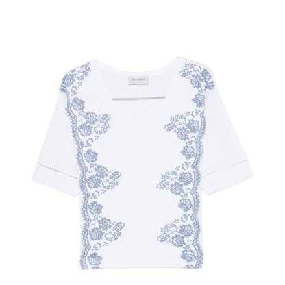MAYFEYR - Ermanno Firenze - T-Shirts And Polos White - D48EL032EE4MFA39