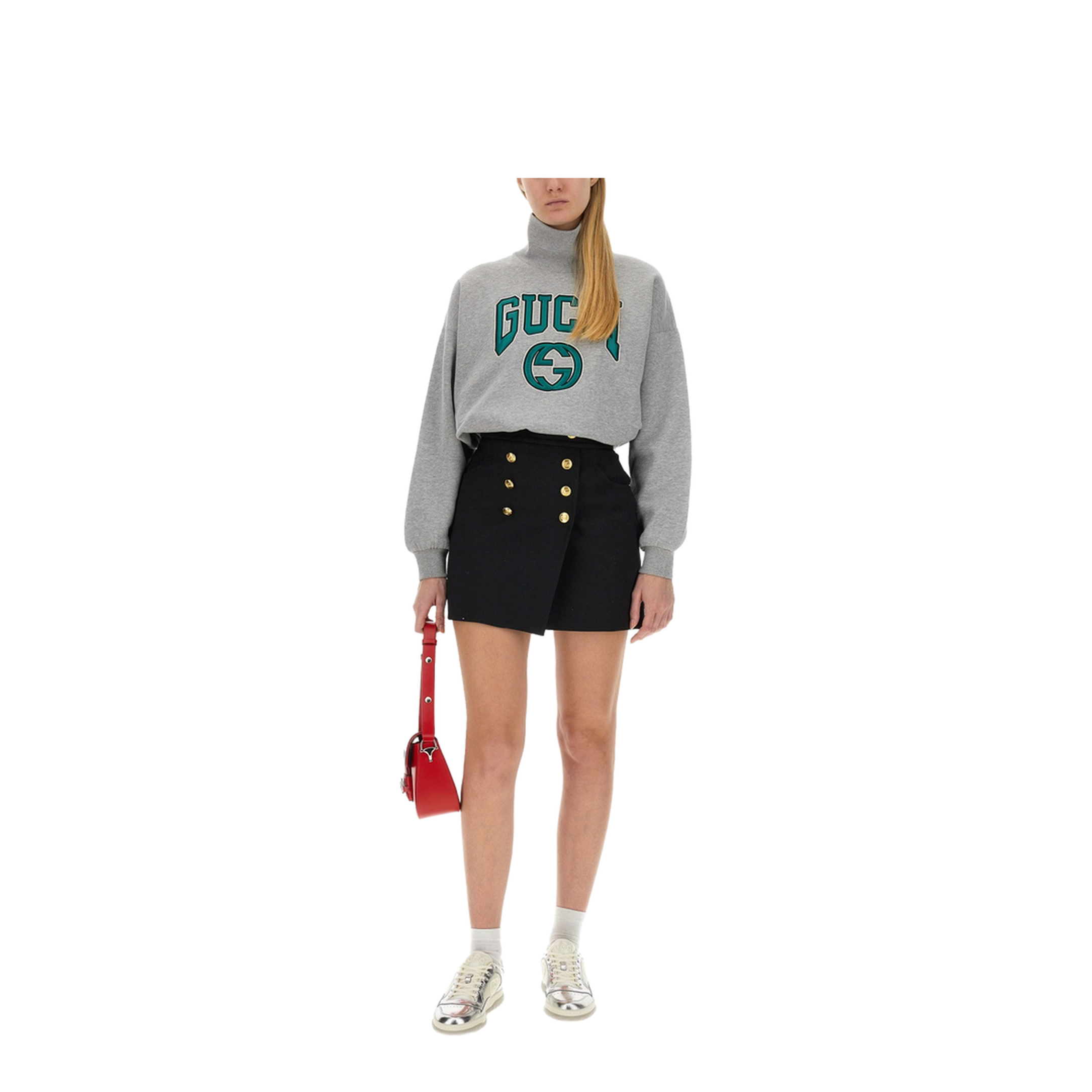 Sweatshirt with Embroidery