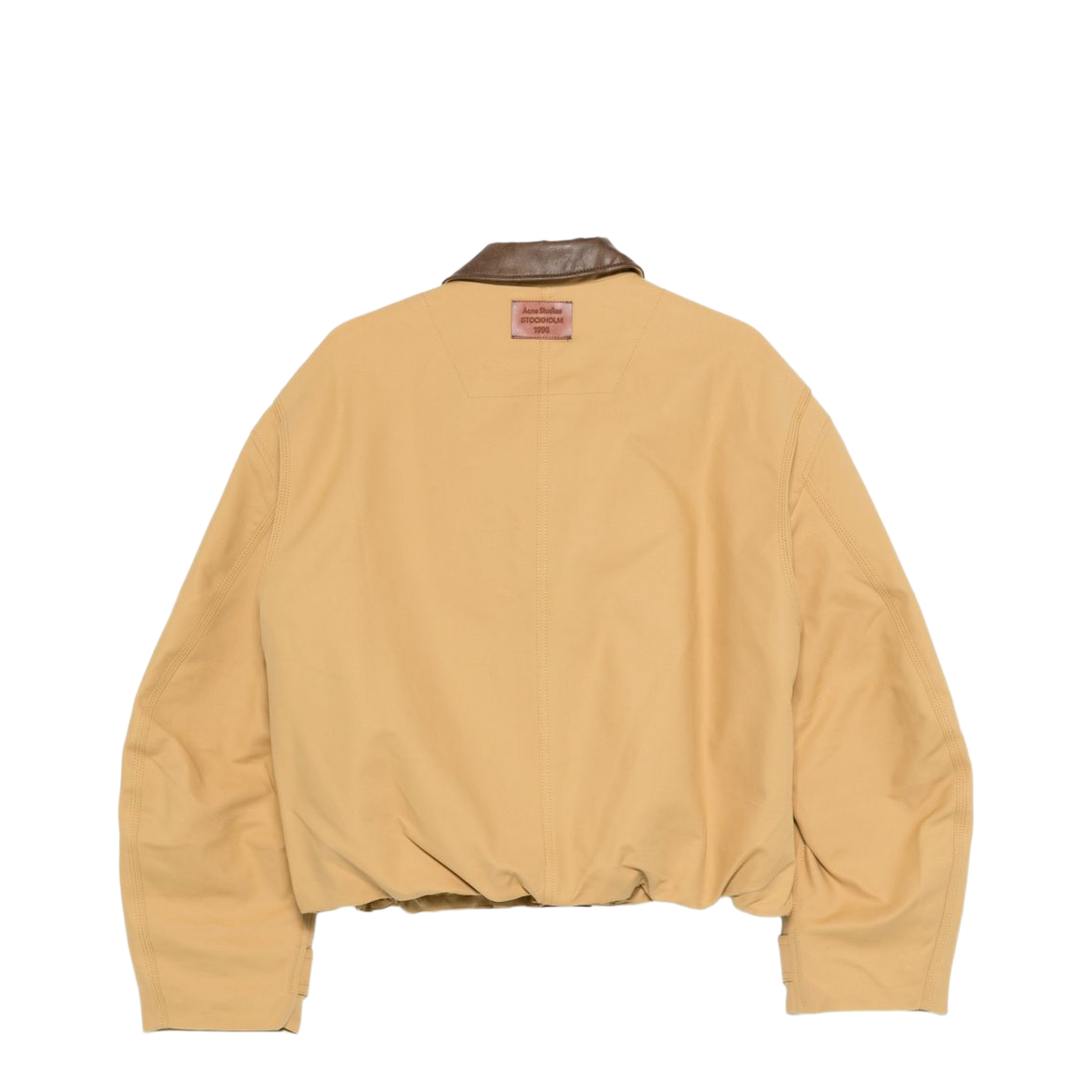 Jacket with Contrasting Collar