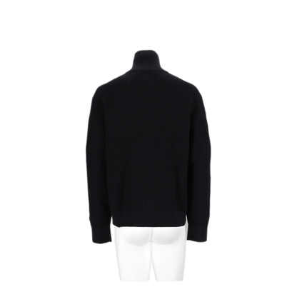 MAYFEYR - Studio Nicholson - Black Cotton Sweater - ORANSNM1589BLACK