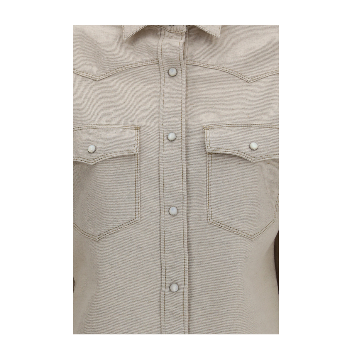 MAYFEYR - Fendi - Selleria Denim Western Shirt - FLF867B1PJF0QM0