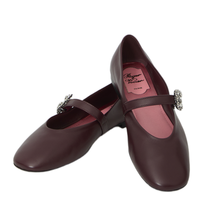 MAYFEYR - Roger Vivier - Efflorescence Strap Ballerina Flats - RVW7434463091TR805