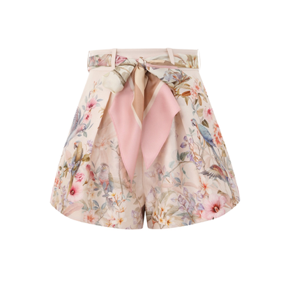 Rebellion Shorts With Pleats