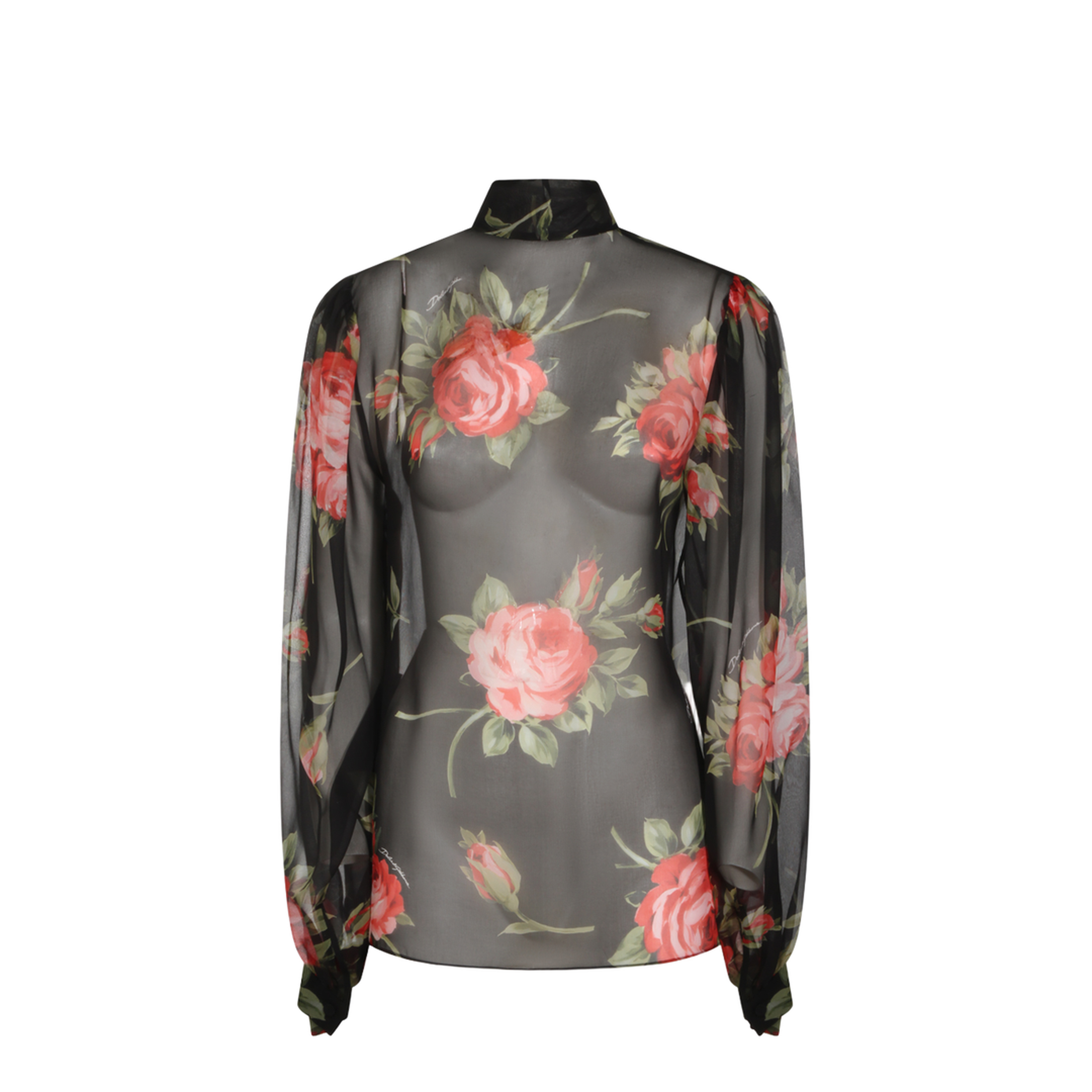 Rose Bouquet Print Top