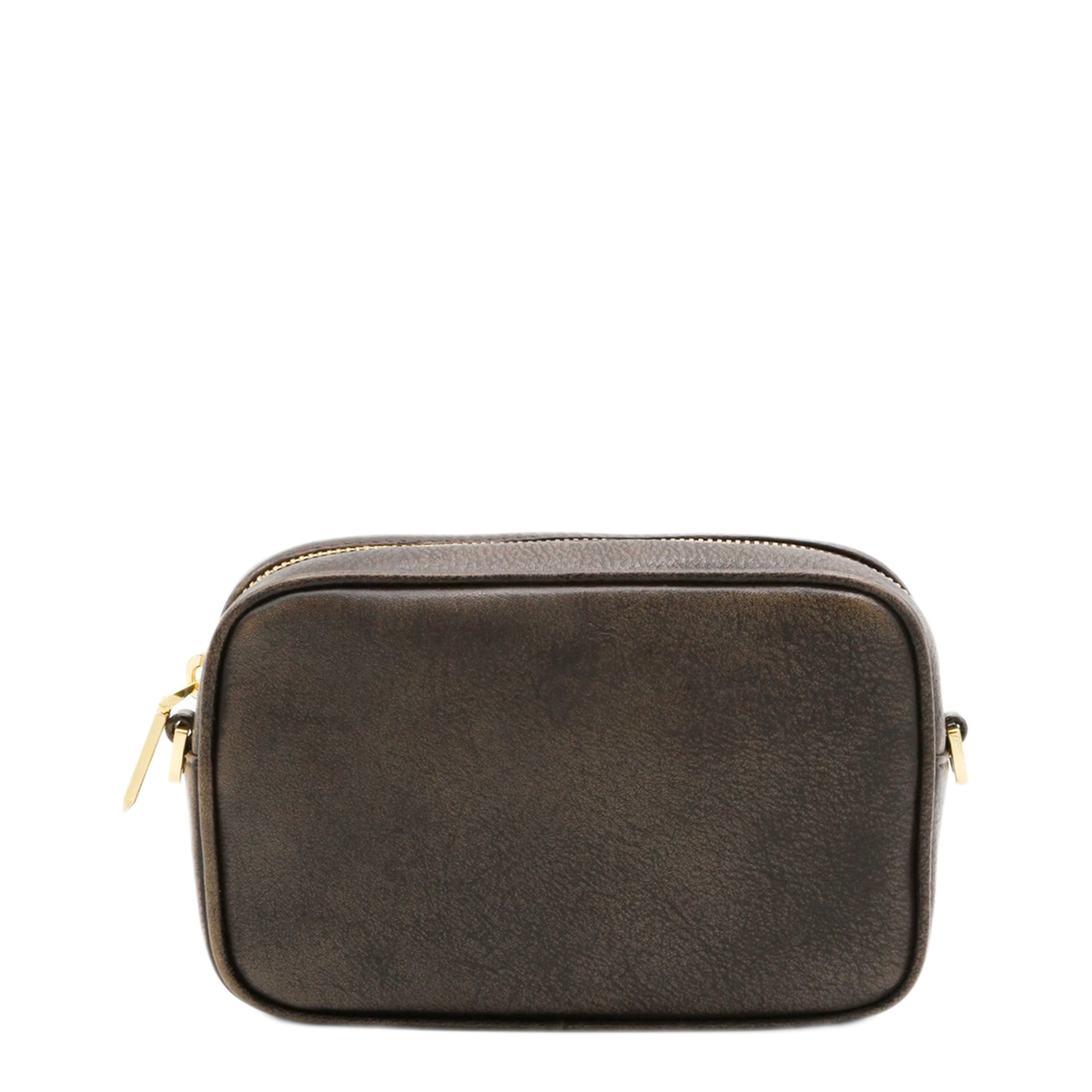 Mini Star Small Calf Leather Shoulder Bag - Dark Brown
