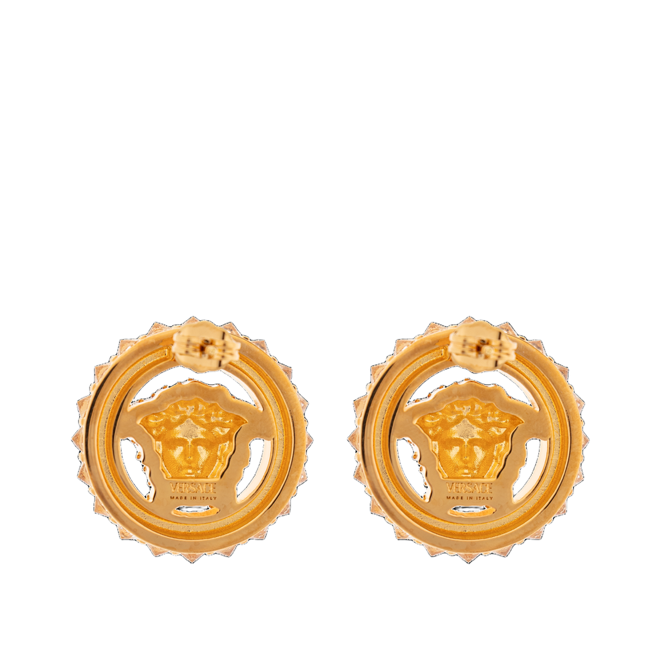 Earrings with logo