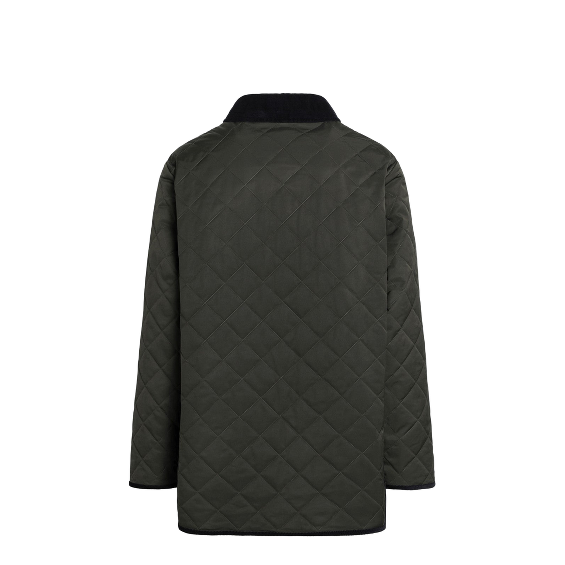 Quilted Nylon VLogo Jacket