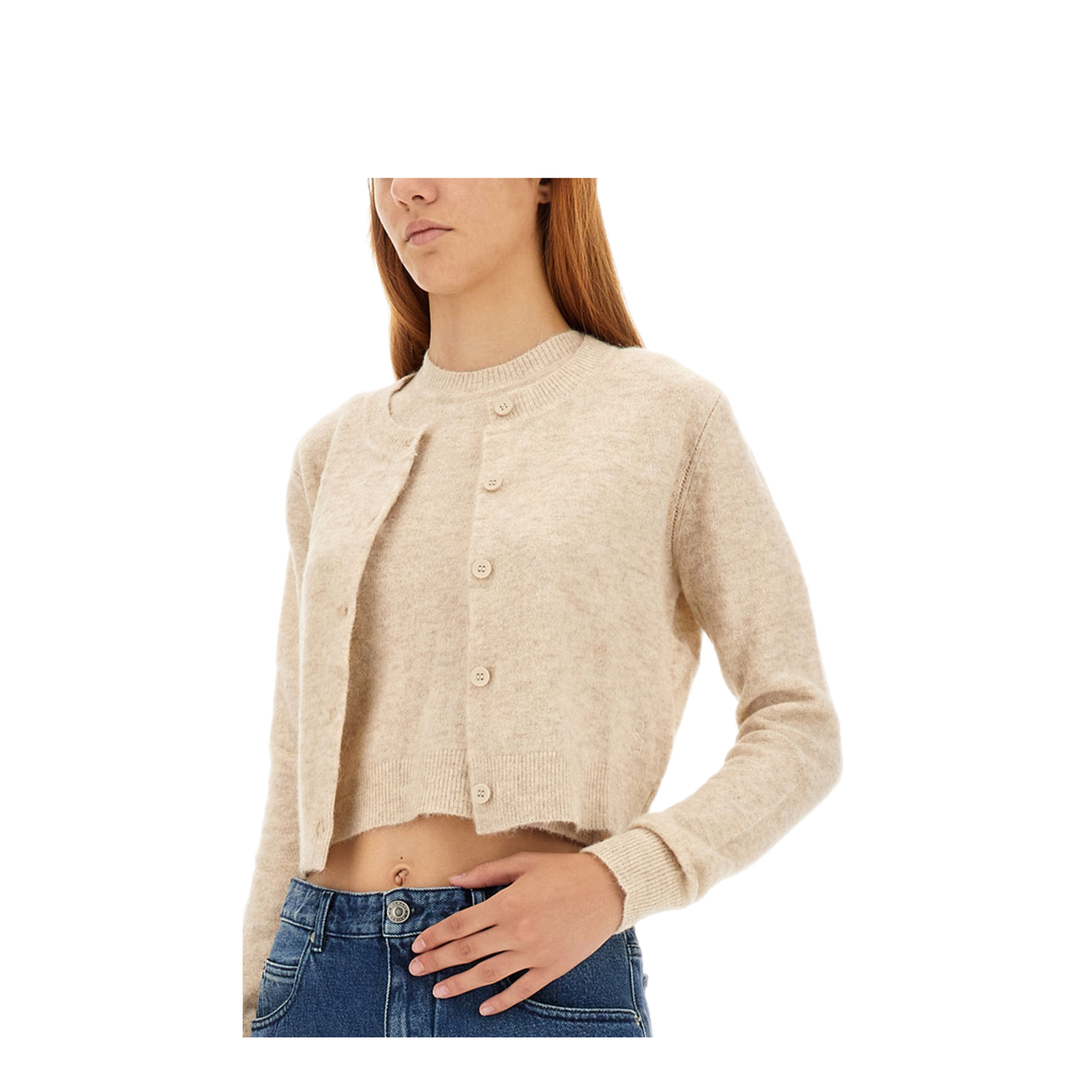MAYFEYR - Marant Etoile - Cardigan Amenita - CA0042FAA1L68E90LB