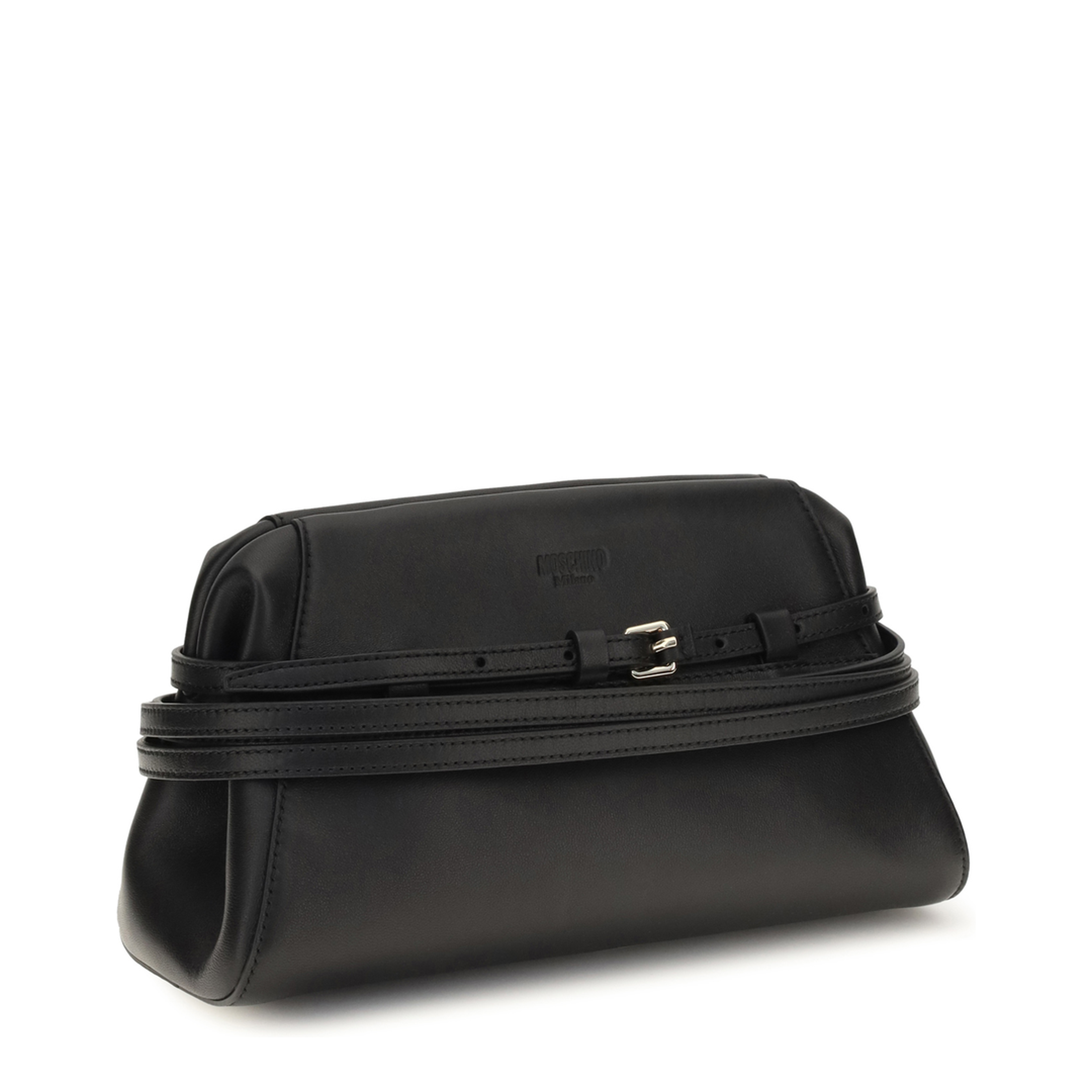 MAYFEYR - Moschino - Belt-Detail Clutch - MC4019PP1POA0