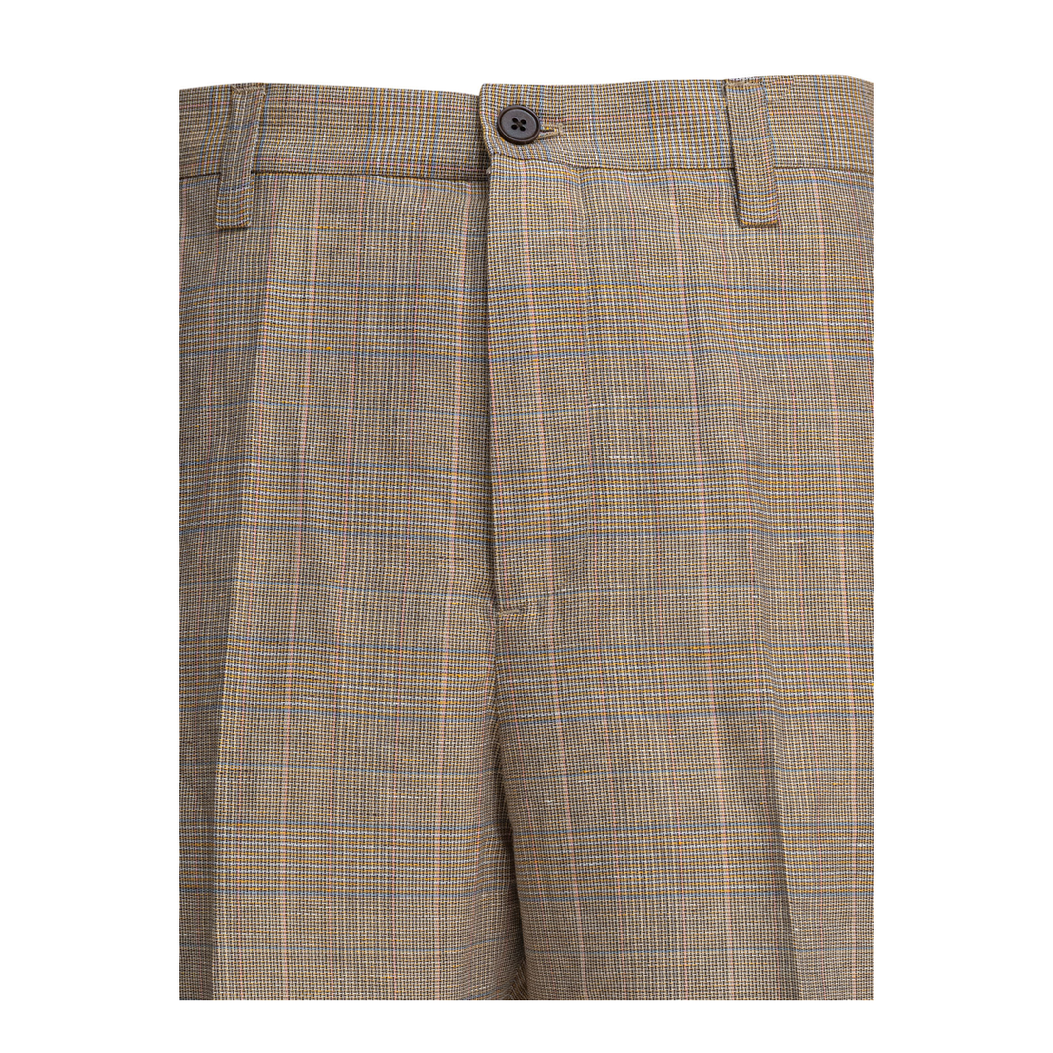 MAYFEYR - NN.07 - Paw Trousers - 2521918160PAW1918BROWNCHECK