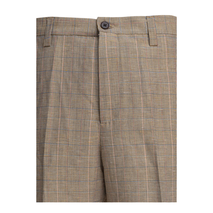 MAYFEYR - NN.07 - Paw Trousers - 2521918160PAW1918BROWNCHECK