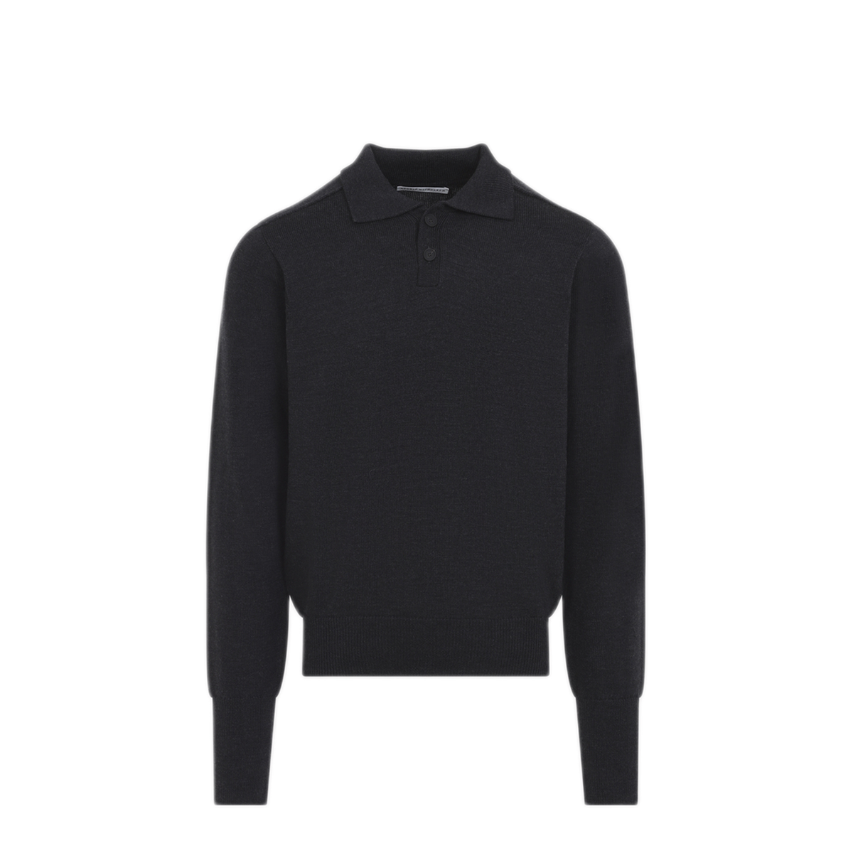 MAYFEYR - Studio Nicholson - Sark Polo Shirt Jumper - SARKSN1503COAL
