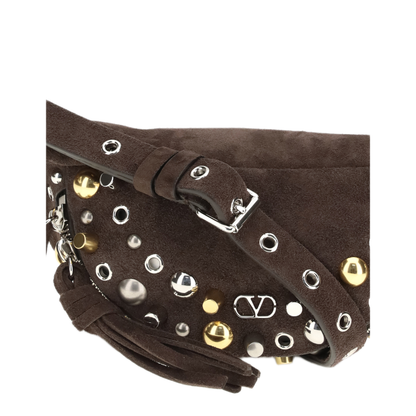 MAYFEYR - Valentino - Nellc Te Suede Fanny Pack - 8Y2B0R39ADG0TO