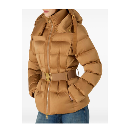 MAYFEYR - Elisabetta Franchi - Coats Beige - PI92D66E2AI6
