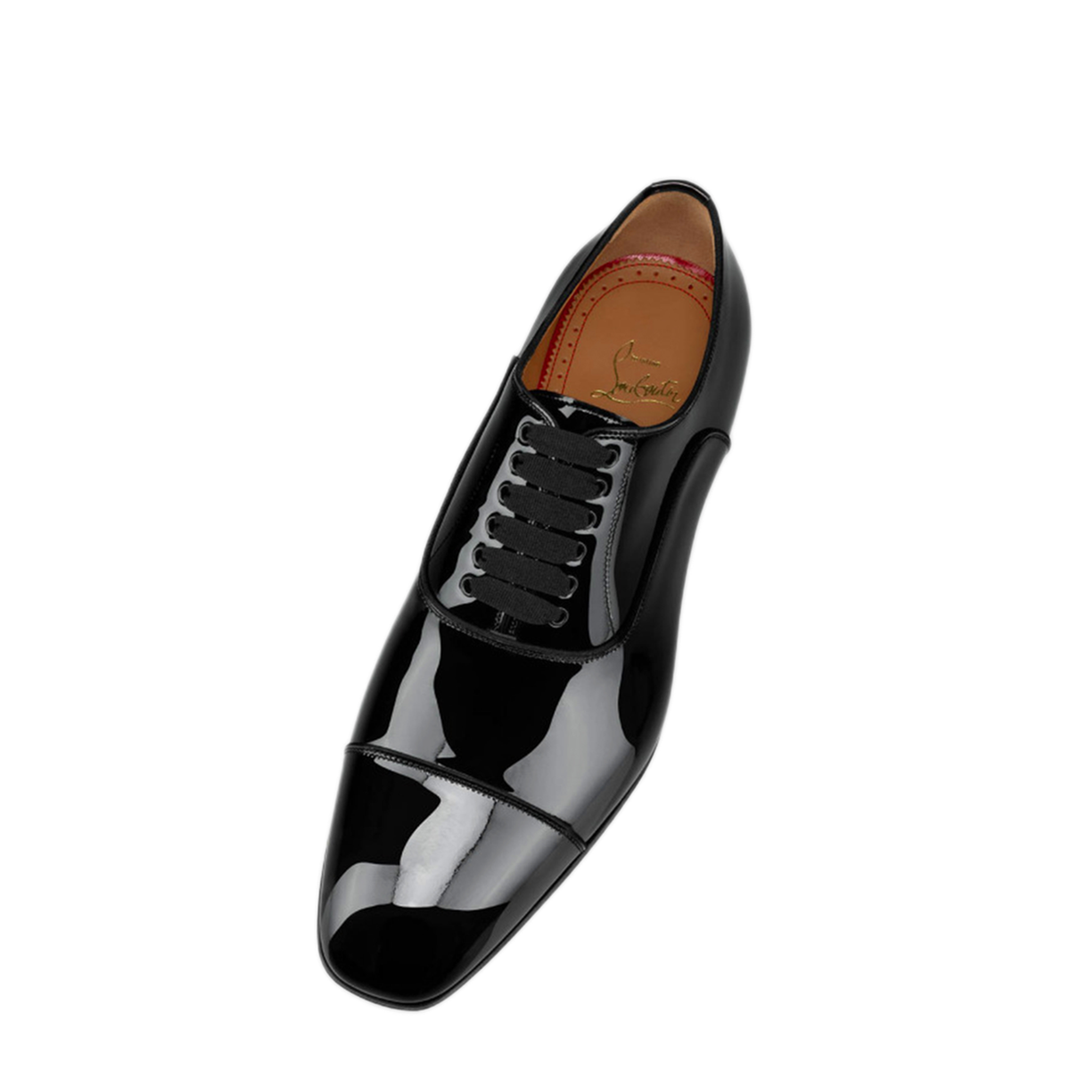MAYFEYR - Christian Louboutin - Black Greggo Lace Up Shoes - 1150377BK01
