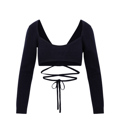 MAYFEYR - Patou - Wrap Knitted Top - KN1228041697E