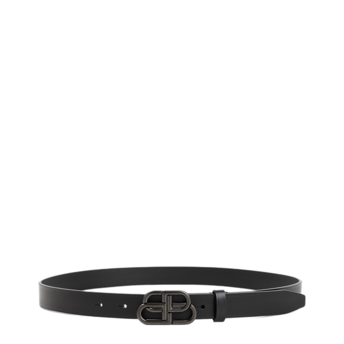 MAYFEYR - Balenciaga - Black Leather Bb Belt - 5816901CH0J1000