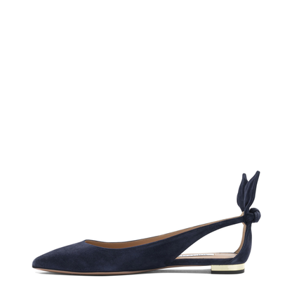 MAYFEYR - Aquazzura - Bow Tie Ballet Flats - DENFLAB0SUEMZN