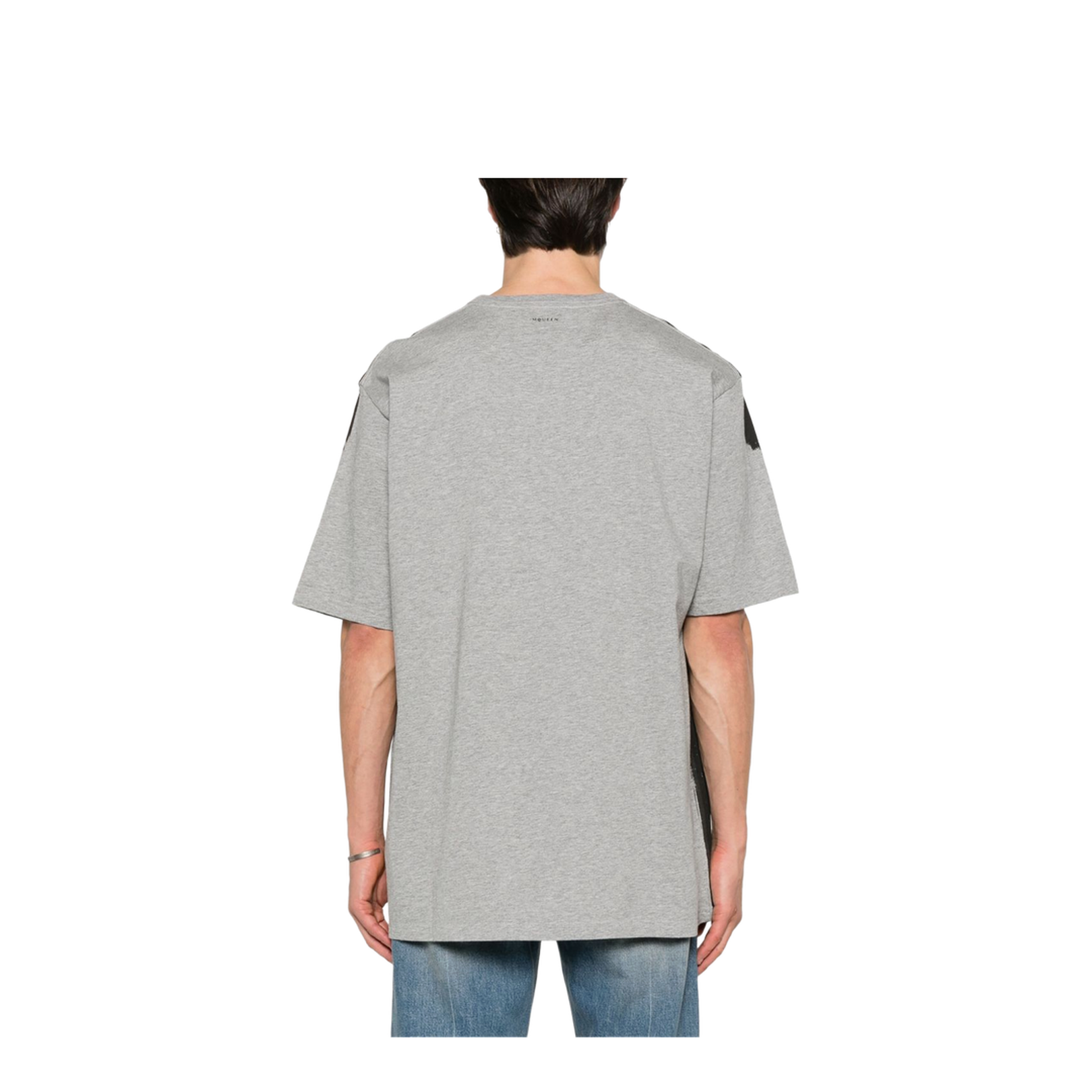 Skull Print Cotton T-Shirt