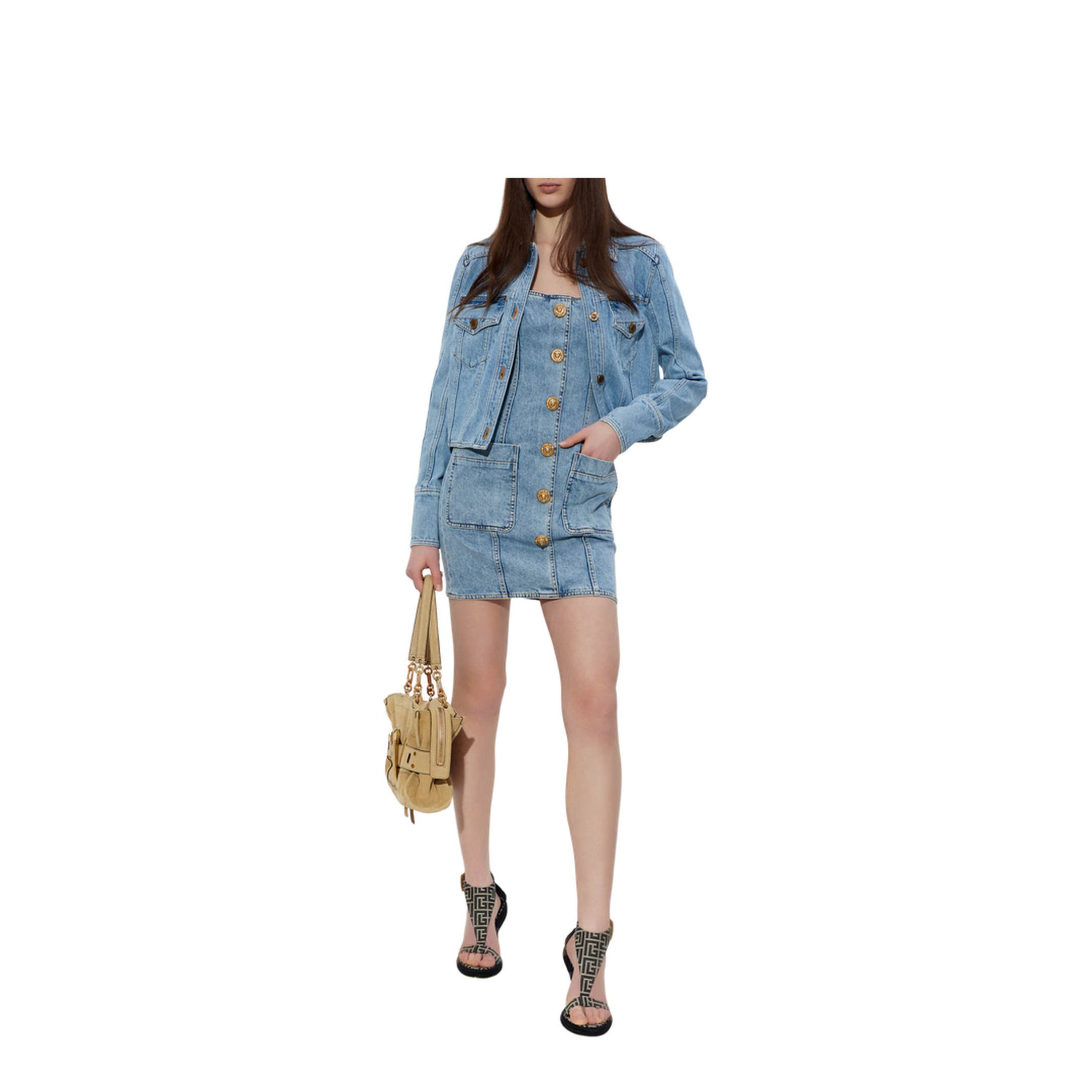 Blue Denim Dress