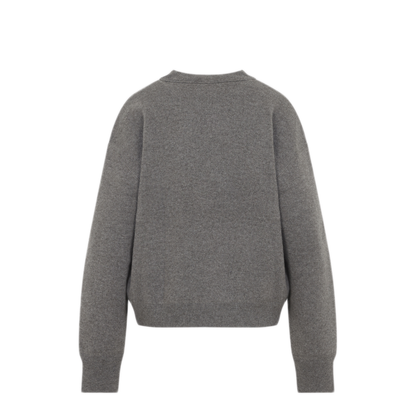 MAYFEYR - Studio Nicholson - Morina Crew Neck Jumper - MORINASNW1900MOUSE