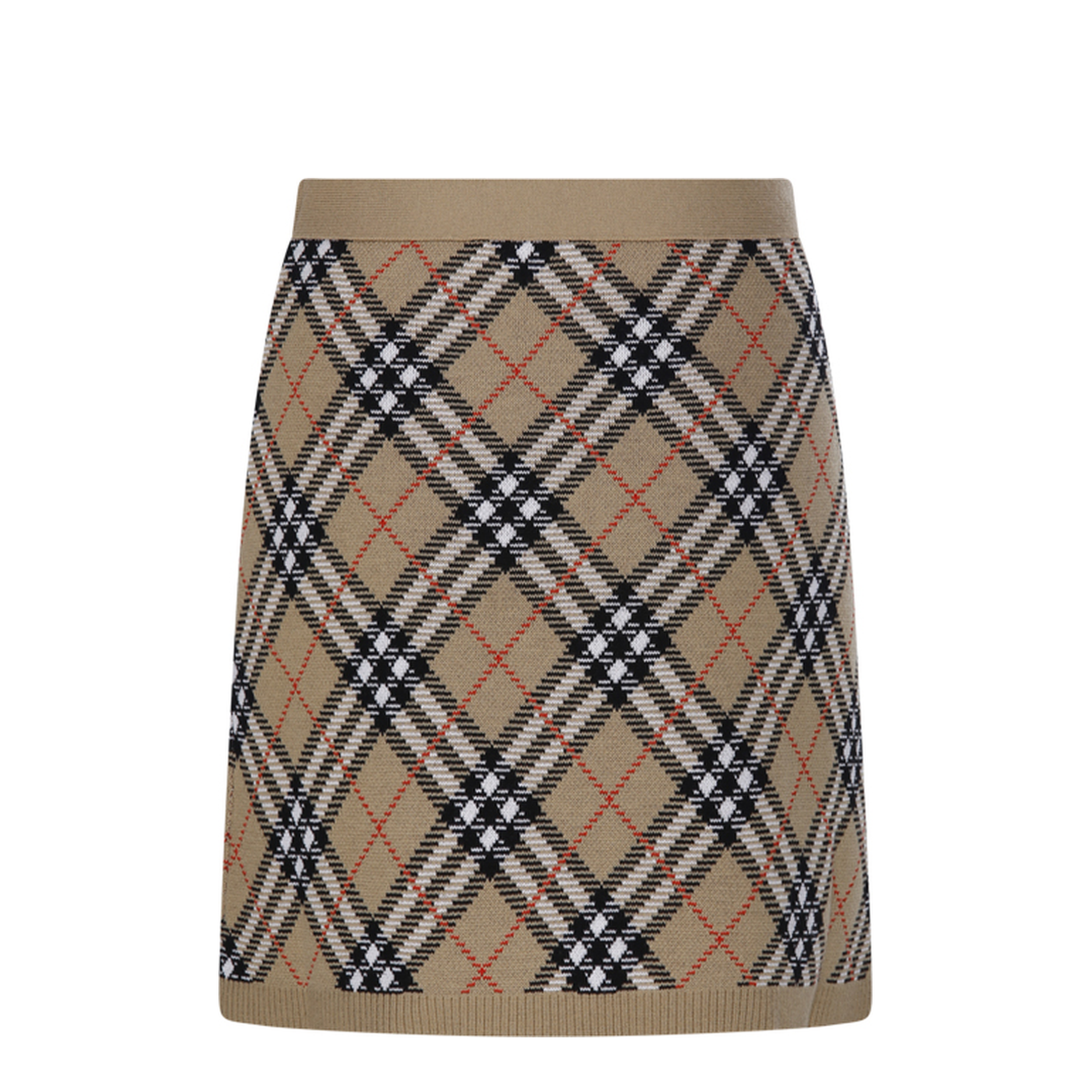 MAYFEYR - Burberry - Embroidered Wool Blend Mini Skirt - 8110604C1309