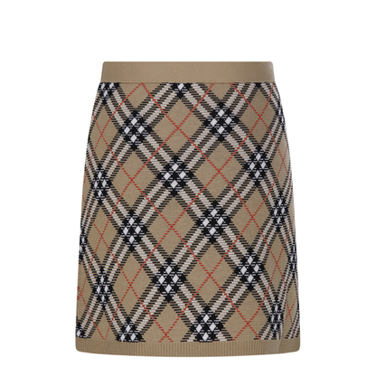 MAYFEYR - Burberry - Embroidered Wool Blend Mini Skirt - 8110604C1309
